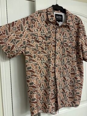 Southern drinking club camo shirt